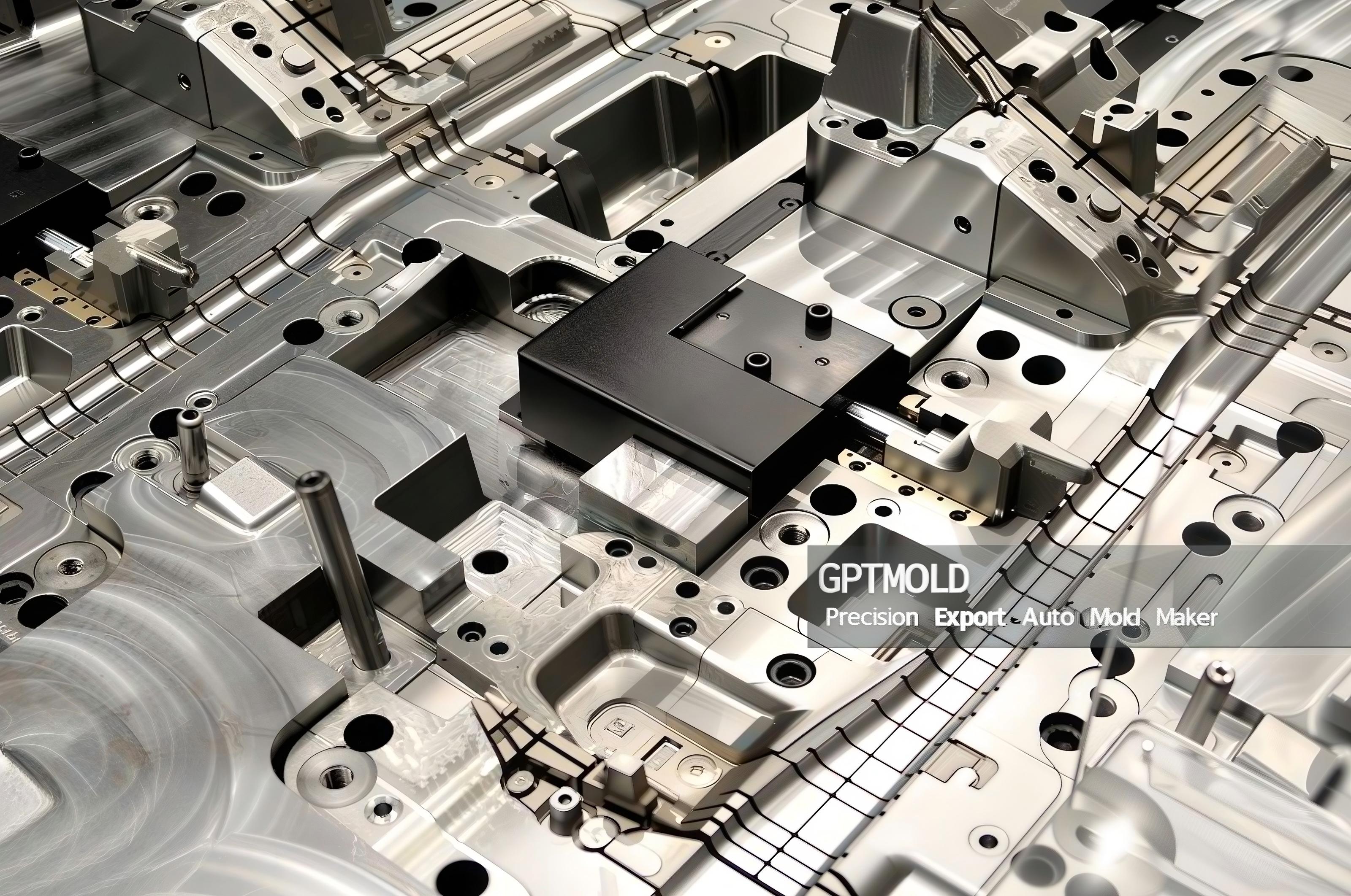 Precision plastic mold tooling